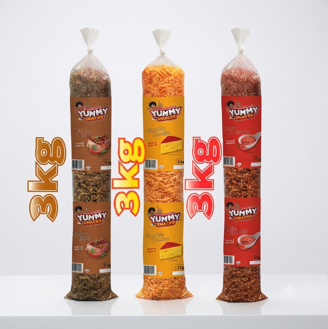 Yummy snacks tube 3kg